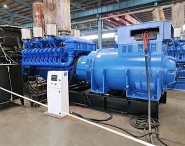 合乐HL8集团1800KW/10.5Kv高压发电机应用于某工厂项目