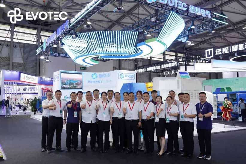 闪耀上海 智造未来 | 合乐HL8集团电气5000KW高压发电机惊艳亮相上海动力展!